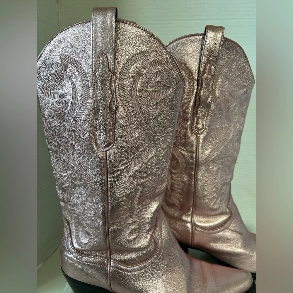 Jeffrey Campbell Dagget Pink Western Boots - Picture 6 of 12